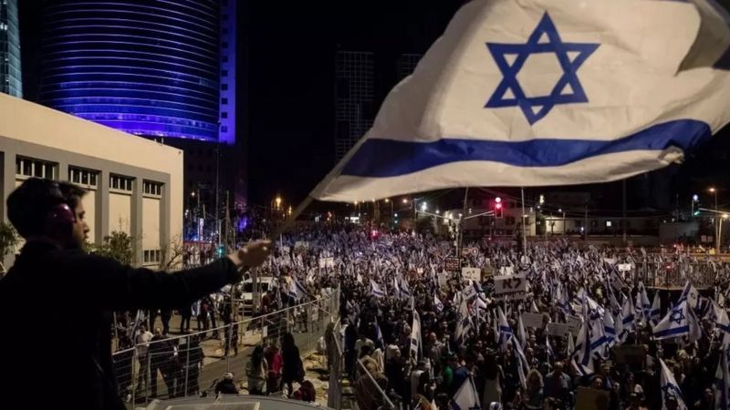 Por qué Israel enfrenta las protestas “más masivas” de sus 75 años de historia